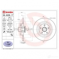 Тормозной диск BREMBO 8020584016589 789680 QCISV 6 08a23917 - Изображение 5