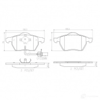 Тормозной шланг BREMBO 080 0L 803559 T 85 160 8432509656686