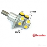 Главный тормозной цилиндр BREMBO 8432509608982 CI3HU J 798913 M 23 036