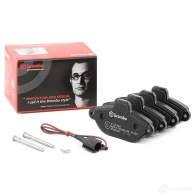 Тормозные колодки дисковые, комплект BREMBO 2143 6 799891 P 23 060 AVGV3TX - Изображение 2