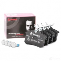 Тормозные колодки дисковые, комплект BREMBO P 85 017 23554 2 0961 801085 - Изображение 2