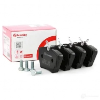 Тормозные колодки дисковые, комплект BREMBO D80877681 800646 P 59 041 2 3980 - Изображение 2