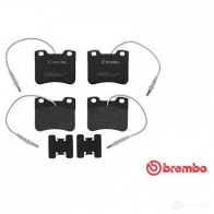 Тормозные колодки, комплект BREMBO 21267 800710 211 91 p61047 - Изображение 3