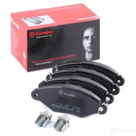 Тормозные колодки дисковые, комплект BREMBO P 61 098 800761 21981 219 80 - Изображение 2
