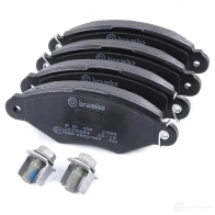 Тормозные колодки дисковые, комплект BREMBO P 61 098 800761 21981 219 80 - Изображение 3