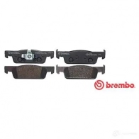 Тормозные колодки дисковые, комплект BREMBO 2570 2 800886 25703 P 68 059 - Изображение 6