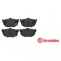 Тормозные колодки дисковые, комплект BREMBO 2 1553 21554 800145 P 30 003 - Изображение 6