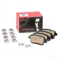 Тормозные колодки дисковые, комплект BREMBO P 68 043 24 692 D20139244 800870 - Изображение 2