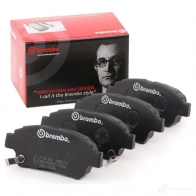 Тормозные колодки дисковые, комплект BREMBO 800986 2334 8 23349 P 83 050 - Изображение 2