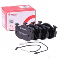 Тормозные колодки, комплект BREMBO 2063 4 p68015 21096 800844 - Изображение 2