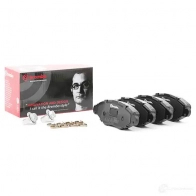 Тормозные колодки дисковые, комплект BREMBO 800726 23598 23 597 P 61 063 - Изображение 2