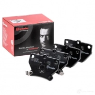 Тормозные колодки дисковые, комплект BREMBO P 83 052 23522 2 3521 800988 - Изображение 2