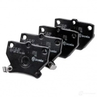 Тормозные колодки дисковые, комплект BREMBO P 83 052 23522 2 3521 800988 - Изображение 3