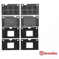 Тормозные колодки дисковые, комплект BREMBO 801218 764D43 2 0153 P 86 003 - Изображение 6
