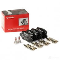 Тормозные колодки дисковые, комплект BREMBO P 50 058 23 138 800403 8467D1358 - Изображение 2