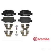 Тормозные колодки дисковые, комплект BREMBO P 50 058 23 138 800403 8467D1358 - Изображение 7