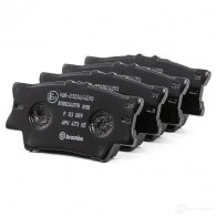 Тормозные колодки дисковые, комплект BREMBO 8332D1212 801024 2433 8 P 83 089 - Изображение 3