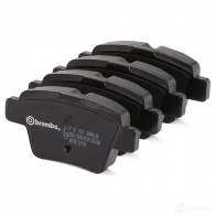 Тормозные колодки дисковые, комплект BREMBO 800763 24 737 D16218833 P 61 100 - Изображение 3