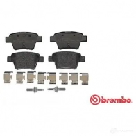 Тормозные колодки дисковые, комплект BREMBO 800763 24 737 D16218833 P 61 100 - Изображение 6