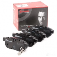 Тормозные колодки дисковые, комплект BREMBO 21313 21 312 800098 P 28 017 - Изображение 2