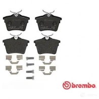Тормозные колодки дисковые, комплект BREMBO P 61 079 800742 24 135 8685D1486 - Изображение 6