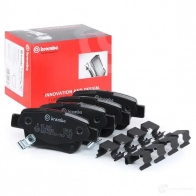 Тормозные колодки дисковые, комплект BREMBO 800983 P 83 047 2 3620 23621 - Изображение 4