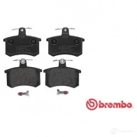 Тормозные колодки дисковые, комплект BREMBO 21 144 7144D228 P 85 013 801082 - Изображение 5