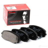 Тормозные колодки дисковые, комплект BREMBO 242 75 24410 P 30 032 800174 - Изображение 2