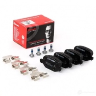 Тормозные колодки дисковые, комплект BREMBO 8692D1492 23 517 799896 P 23 065 - Изображение 2