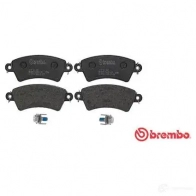 Тормозные колодки дисковые, комплект BREMBO 800728 P 61 065 23 396 8680D1481 - Изображение 3