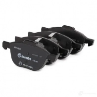 Тормозные колодки дисковые, комплект BREMBO 800047 23724 2372 3 P 24 061 - Изображение 6