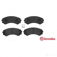 Тормозные колодки дисковые, комплект BREMBO P 54 029 2348 8 7429D550 800510 - Изображение 6