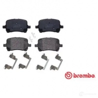 Тормозные колодки, комплект BREMBO 2 3124 p61060 800723 23125 - Изображение 7