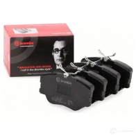 Тормозные колодки дисковые, комплект BREMBO 800359 P 50 008 2094 1 21028 - Изображение 2