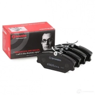 Тормозные колодки дисковые, комплект BREMBO 800856 P 68 027 8255D1145 2317 2 - Изображение 2