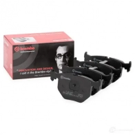 Тормозные колодки дисковые, комплект BREMBO 799716 21487 2128 2 P 06 044 - Изображение 2