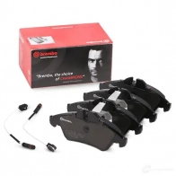 Тормозные колодки дисковые, комплект BREMBO 800425 P 50 080 23991 2399 0 - Изображение 2