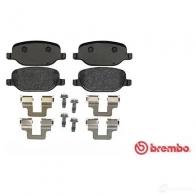 Тормозные колодки дисковые, комплект BREMBO 799939 2 3760 23WK50 P 23 109 - Изображение 3