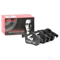Тормозные колодки дисковые, комплект BREMBO 23077 801226 P 86 014 2307 6 - Изображение 2