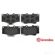 Тормозные колодки дисковые, комплект BREMBO 2167 9 21680 P 83 009 800951 - Изображение 6