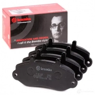 Тормозные колодки, комплект BREMBO 23 302 p68025 800854 O1NYHMT - Изображение 2