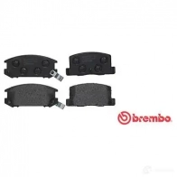 Тормозные колодки дисковые, комплект BREMBO P 83 019 21760 21 759 800957 - Изображение 3