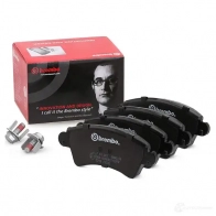Тормозные колодки дисковые, комплект BREMBO 23333 P 61 067 800730 2333 2 - Изображение 2