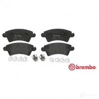 Тормозные колодки дисковые, комплект BREMBO 23333 P 61 067 800730 2333 2 - Изображение 6