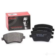 Тормозные колодки дисковые, комплект BREMBO P 59 050 24403 800654 239 73 - Изображение 2