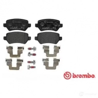 Тормозные колодки, комплект BREMBO p10013 799785 D19328471 2341 7 - Изображение 6