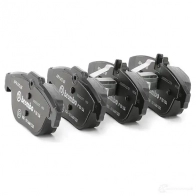 Тормозные колодки дисковые, комплект BREMBO P 50 104 800446 25282 242 54 - Изображение 3