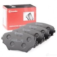 Тормозные колодки дисковые, комплект BREMBO 800991 2358 5 P 83 055 23586 - Изображение 2