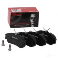 Тормозные колодки дисковые, комплект BREMBO 800732 MVVQA8F 23 346 P 61 069 - Изображение 2