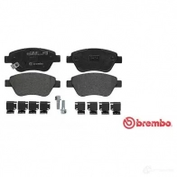 Тормозные колодки дисковые, комплект BREMBO 2 3982 24288 800655 P 59 051 - Изображение 6
